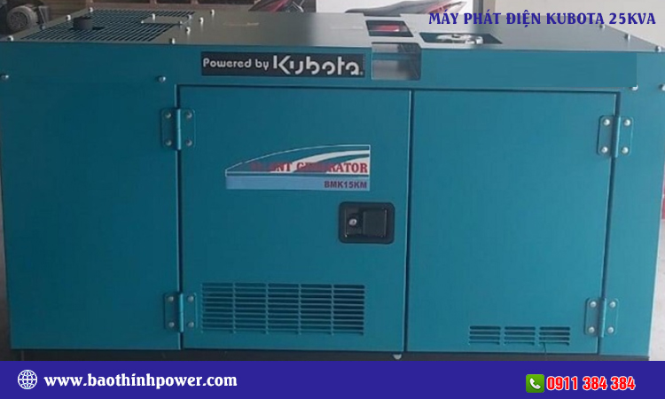 Máy phát điện Kubota 25kva