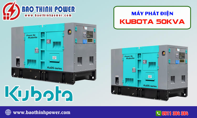Máy phát điện Kubota 50kva 