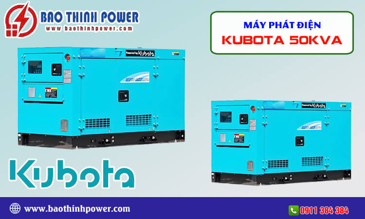 Máy phát điện Kubota 50kva 