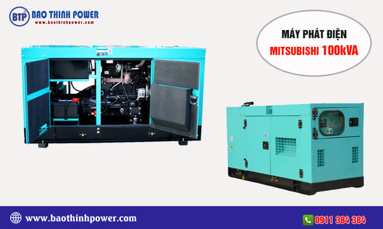 Máy phát điện Mitsubishi 100kva 