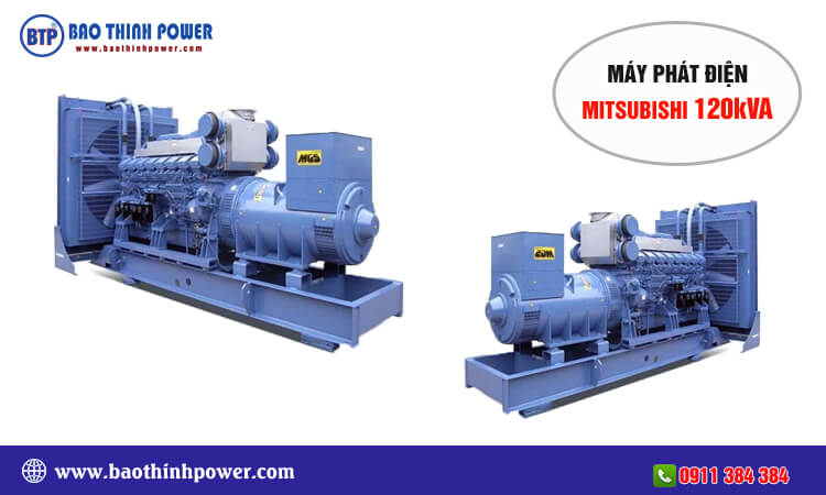 Máy phát điện Mitsubishi 120kva 