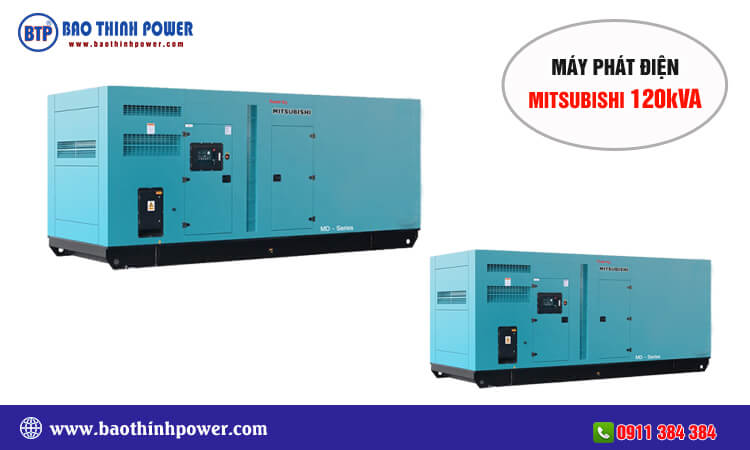 Máy phát điện Mitsubishi 120kva 