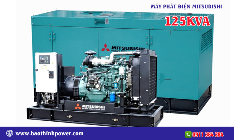 Máy phát điện mitsubishi 125kva