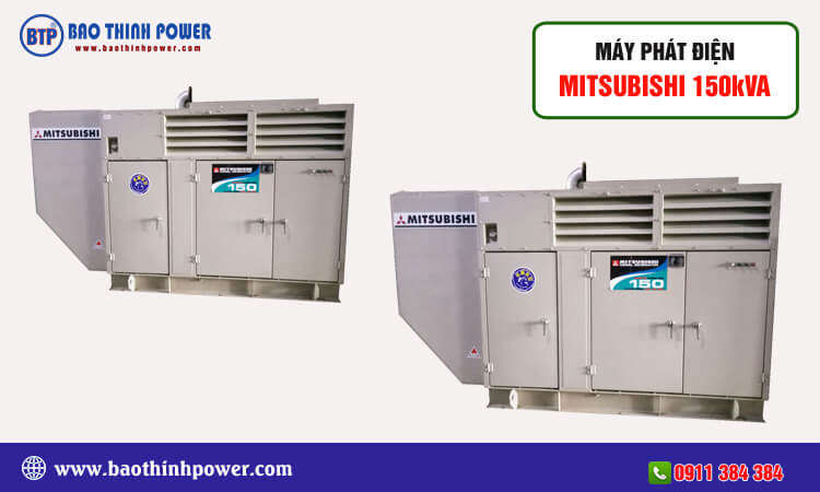Máy phát điện Mitsubishi 150kva 