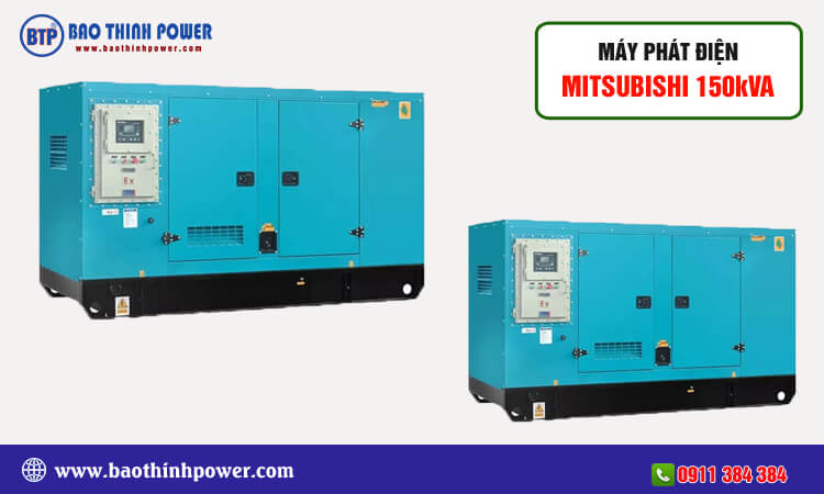 Máy phát điện Mitsubishi 150kva 