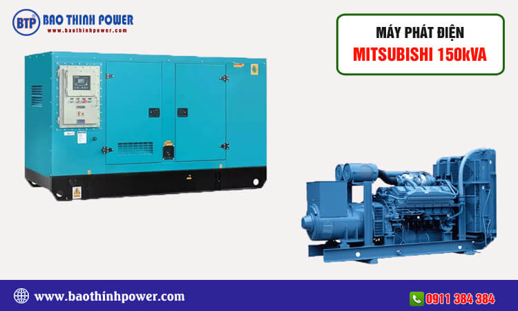 Máy phát điện Mitsubishi 150kva 