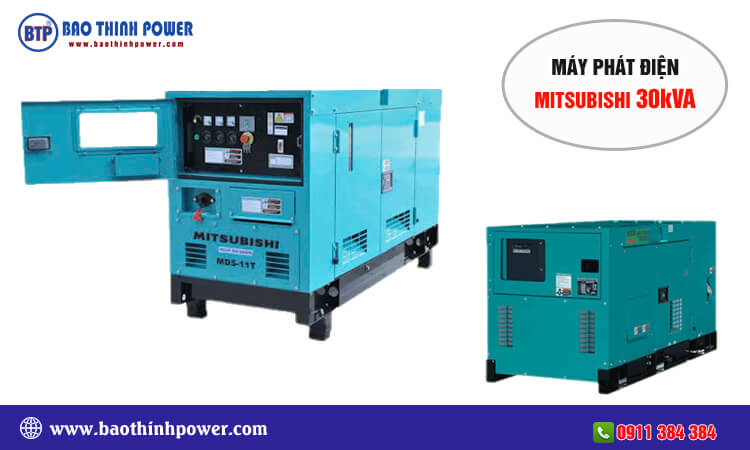 Máy phát điện Mitsubishi 30kva 