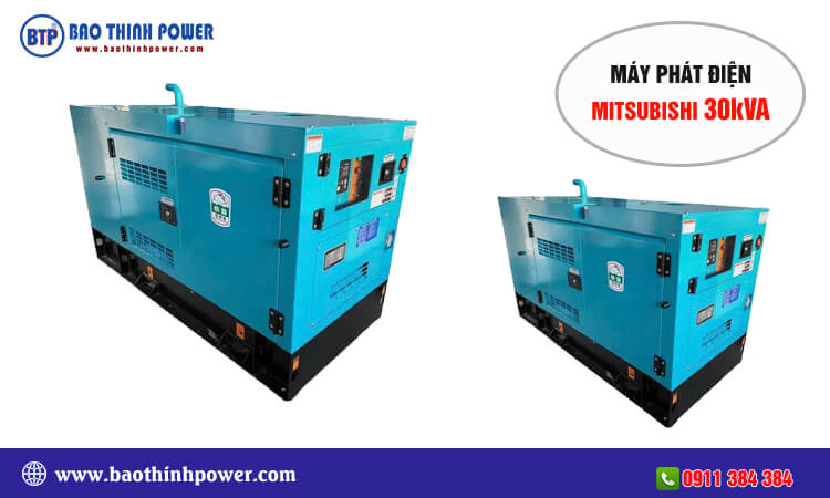 Máy phát điện Mitsubishi 30kva 