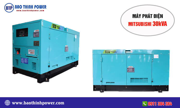 Máy phát điện Mitsubishi 30kva 