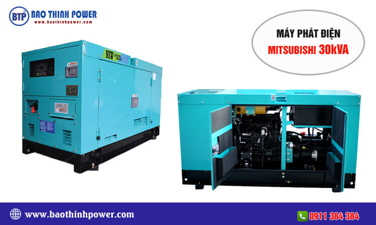 Máy phát điện Mitsubishi 30kva 