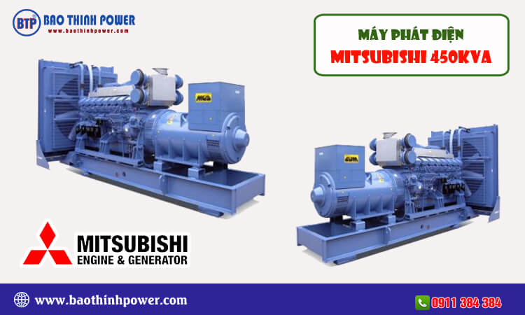 Máy phát điện Mitsubishi 450kva 
