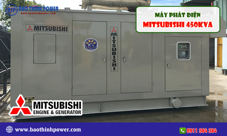 Máy phát điện Mitsubishi 450kva 