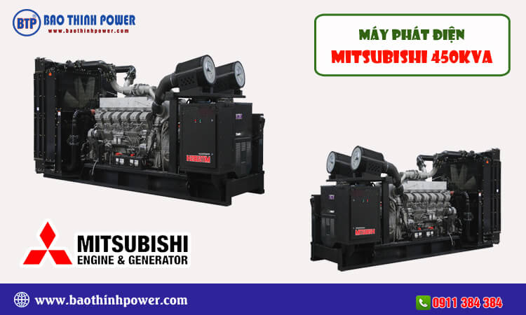 Máy phát điện Mitsubishi 450kva 