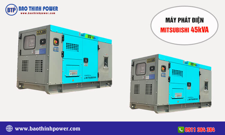 Máy phát điện Mitsubishi 45kva 