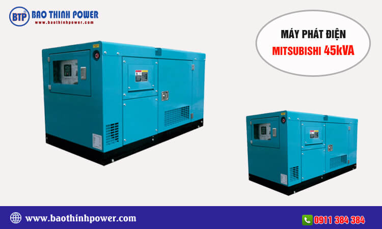 Máy phát điện Mitsubishi 45kva 