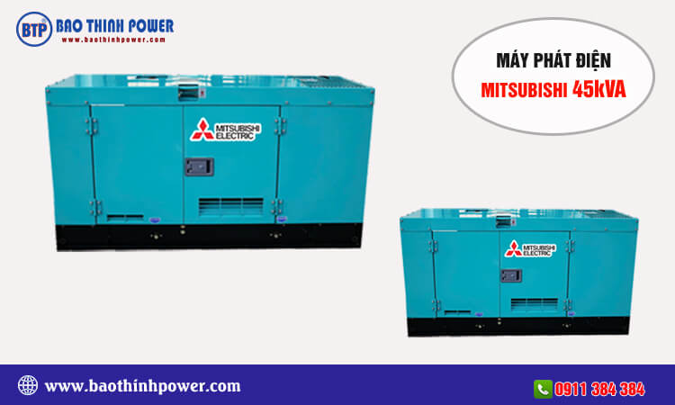 Máy phát điện Mitsubishi 45kva 