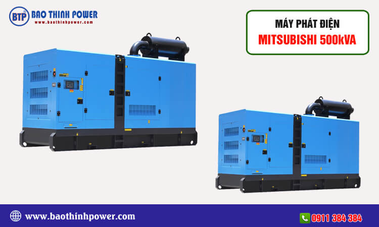Máy phát điện Mitsubishi 500kva 