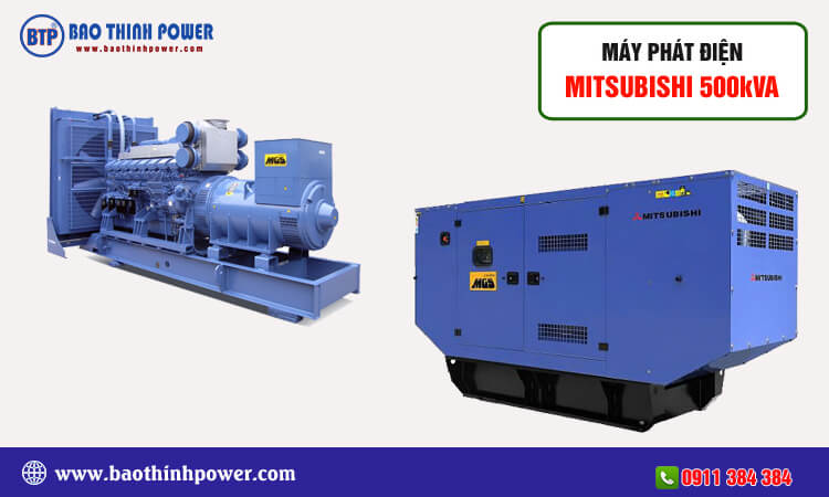 Máy phát điện Mitsubishi 500kva 