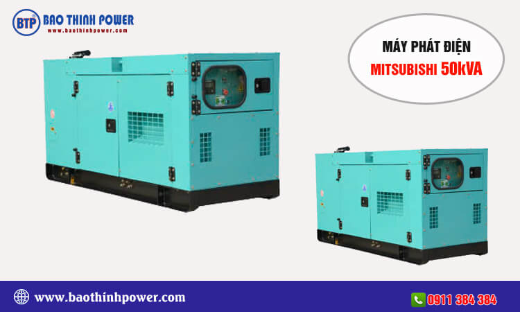 Máy phát điện Mitsubishi 50kva 