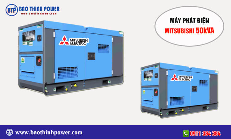 Máy phát điện Mitsubishi 50kva 