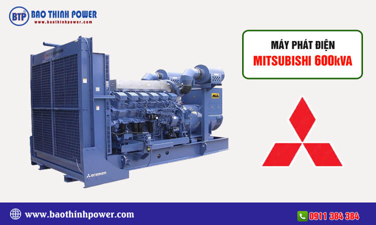 Máy phát điện Mitsubishi 600kva 