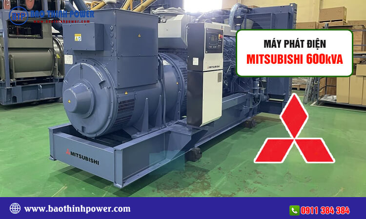 Máy phát điện Mitsubishi 600kva 