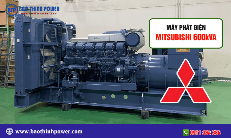 Máy phát điện Mitsubishi 600kva 