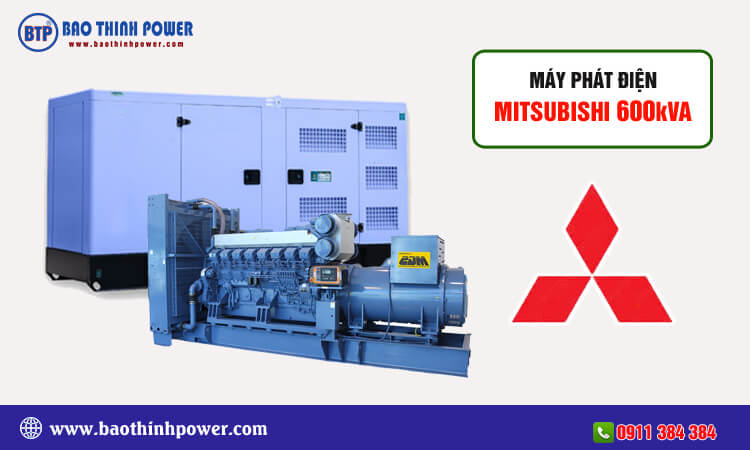 Máy phát điện Mitsubishi 600kva 