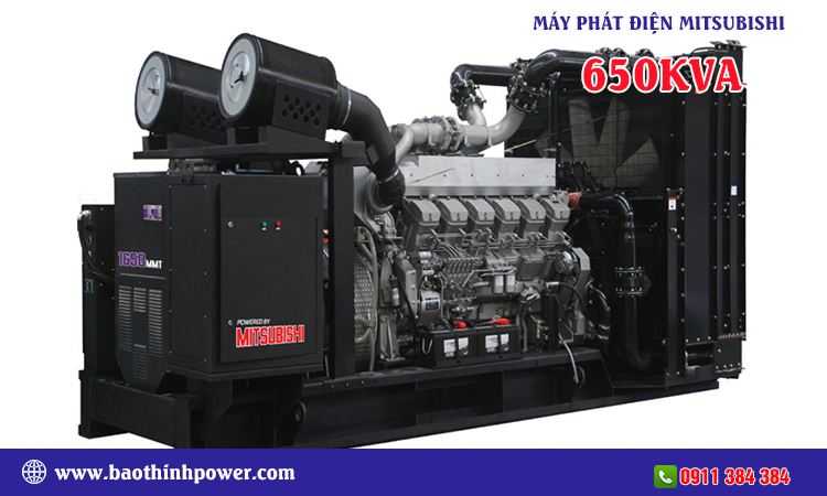 Máy phát điện mitsubishi 650kva
