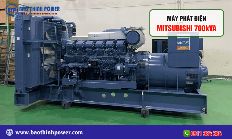 Máy phát điện Mitsubishi 700kva 
