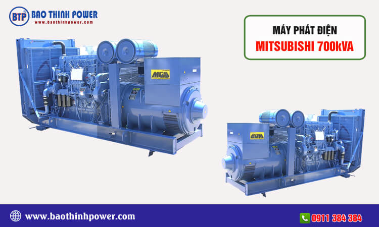 Máy phát điện Mitsubishi 700kva 