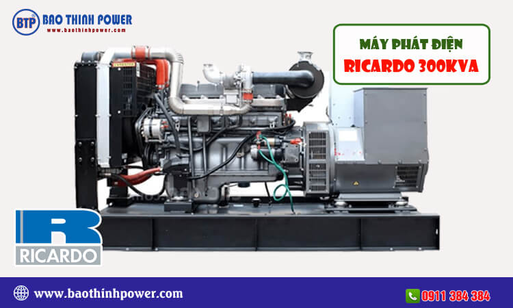 Máy phát điện Ricardo 300kva 