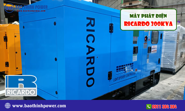Máy phát điện Ricardo 300kva 