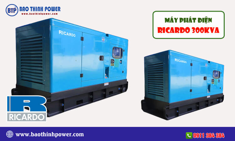 Máy phát điện Ricardo 300kva 