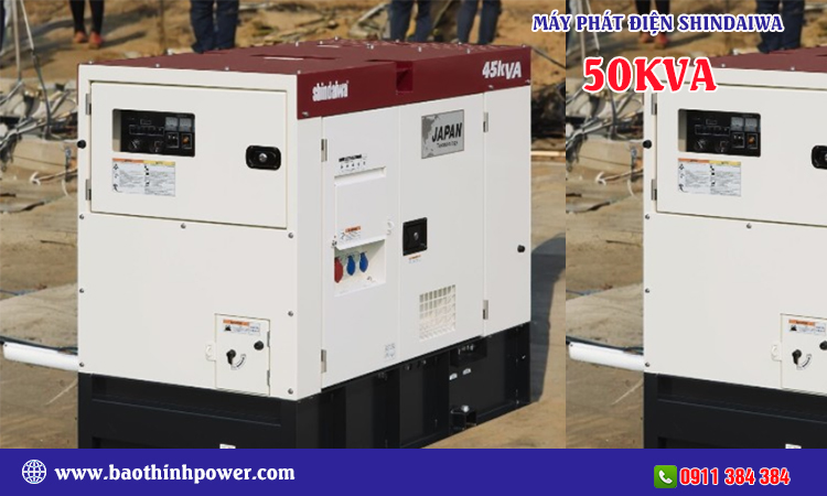 Máy phát điện shindaiwa 50kva
