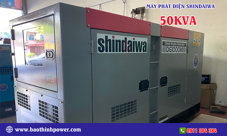 Máy phát điện shindaiwa 50kva