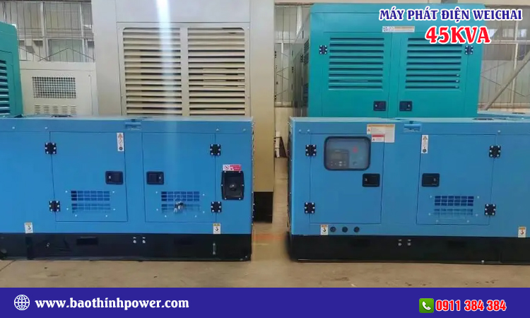 Máy phát điện weichai 45kva