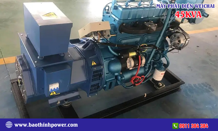 Máy phát điện weichai 45kva