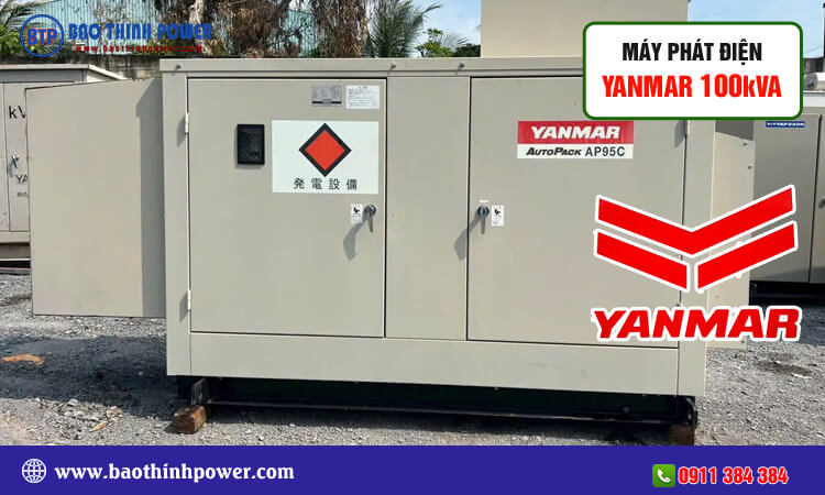 Máy phát điện Yanmar 100kva 