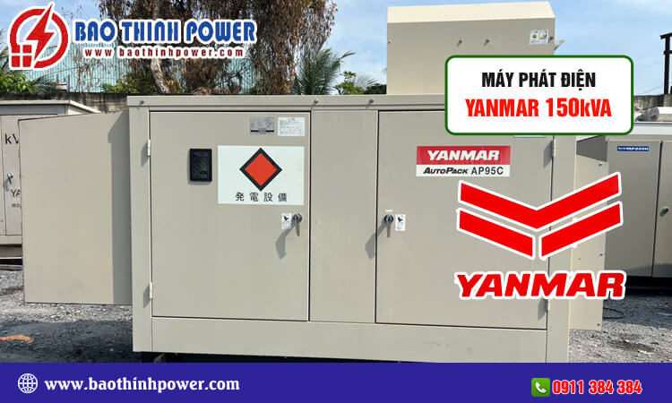 Máy phát điện Yanmar 150kva 