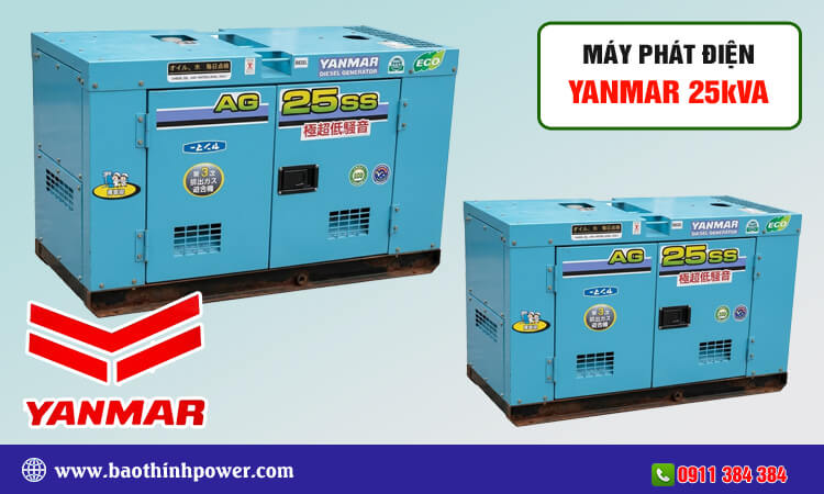 Máy phát điện Yanmar 25kva