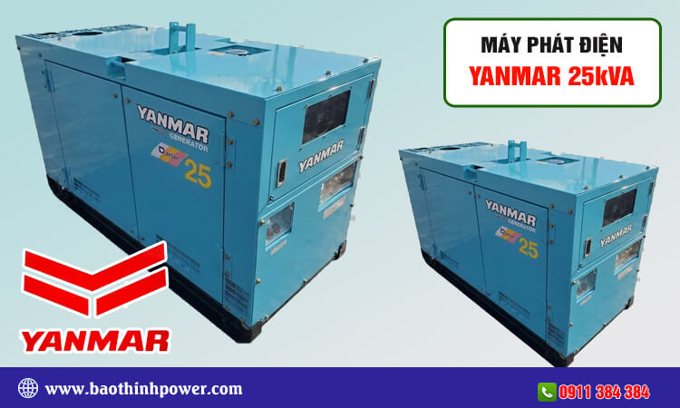 Máy phát điện Yanmar 25kva