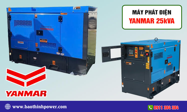 Máy phát điện Yanmar 25kva