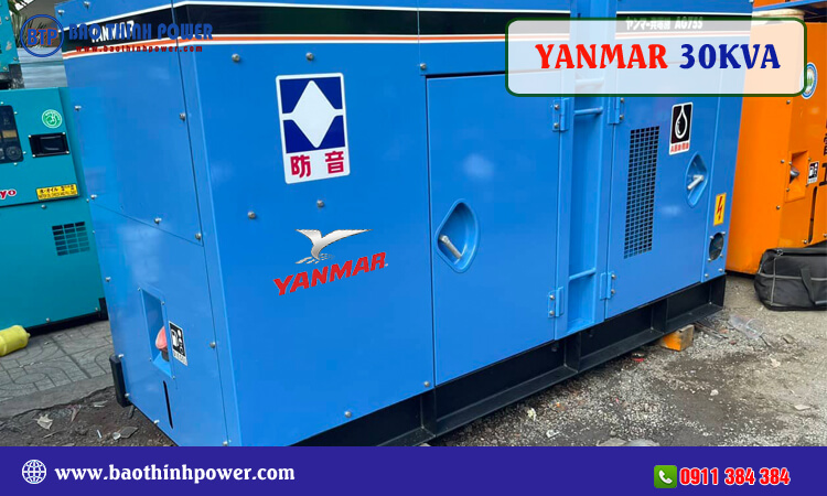Máy phát điện Yanmar 30kva 