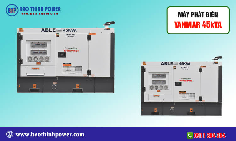 Máy phát điện Yanmar 45kva 