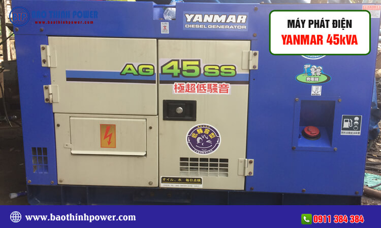 Máy phát điện Yanmar 45kva 