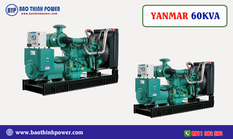Máy phát điện Yanmar 60kva 