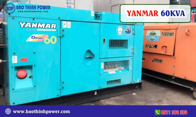 Máy phát điện Yanmar 60kva 