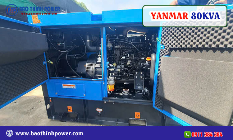 Máy phát điện Yanmar 80kva 