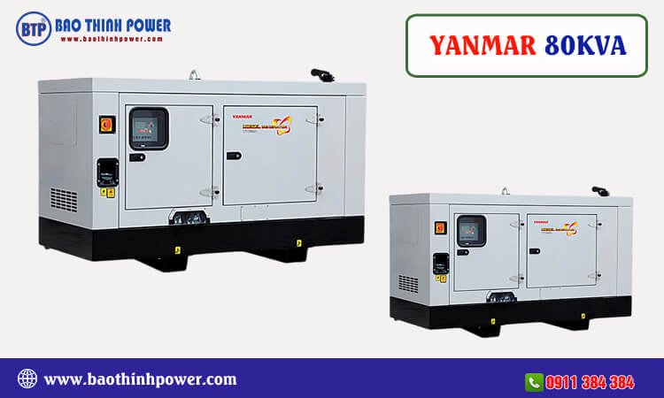 Máy phát điện Yanmar 80kva 